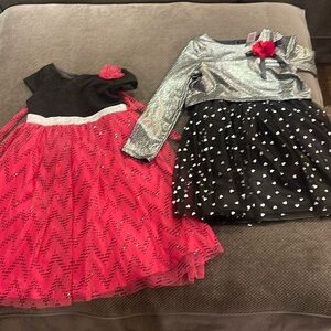 2 Dollie & Me size 7 little girls party dresses